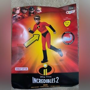 Boys “Dash” Disney Incredibles 2 Costume with muscles ❤️💪🏽